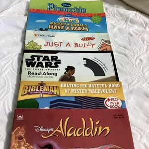 Set of 6 Disney & Golden Books